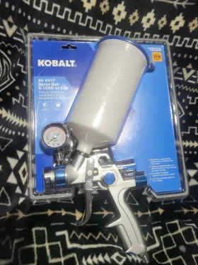 Sgy-air176nb Kobalt Air Hvlp Gravity Feed Spray Gun 1000-cc 1.4mm 3yr Warranty