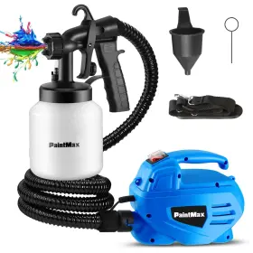 Kocaso 737547641228 Paint Sprayer 650w High Power Hvlp Spray With 3 Patterns And 800ml Detachable