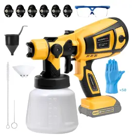 Np99240421 Koopool Cordless Paint Sprayer For Dewalt 20v Battery Spray Gun House Pa Inch