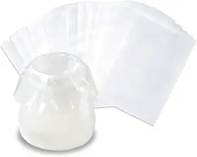 Sprayerbags-100 Koteslloe Paint Sprayer Parts 100 Pcs Bags 7.8ftft Transparent