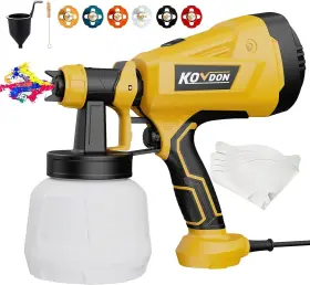 700w Kovdon Kd27 Paint Sprayer Hvlp Spray Gun - Yellow