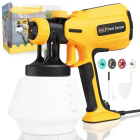 700w Kovdon Kd68 Paint-sprayer Hvlp Spray Gun 2024 Upgraded 4 Copper Nozzles And 3