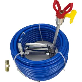 Koxuyim 749346901229 65ft Hose Kit And Airless Spray Gun With 8 Inch Extension Pole Including Tip Guard
