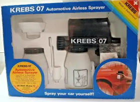 Krebs 016398123023 07 Automotive Airless Sprayer Spray Gun 30 Watt Motor Switzerland New