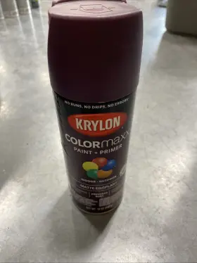 K05594 Krylon 5594 Colormaxx Spray Paint Matte Eggplant And Primer 12 Oz