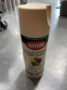 K05603 Krylon 5603 Colormaxx Spray Paint Matte Sweet Peach And Primer 12 Oz