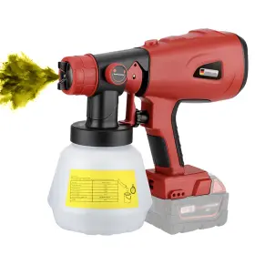 Kjb982 Kzu Cordless Paint Sprayer Portable Airless Gun Electric And Stai