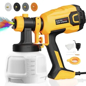 Lf207a Lifove Paint Sprayer 700w Hvlp High Power Electric Spray Gun With Adjustable S