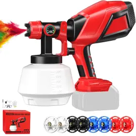 Kf100311 Litekon Cordless Paint Sprayer Compatible With Mil-wuakee 20v Max Battery ... Fast Ship