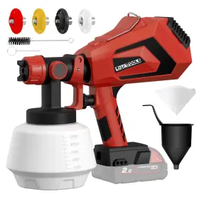 Ltgj-jh17z-a Lotatools Ltgj-jh17z-a/b Paint Sprayer For Milwaukee M18 18v Batteries Cordless Hvlp Spray Gun With Hi