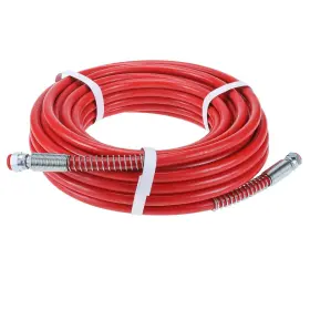 Luckyhigh 617256124963 50ft X 1/4 Inch Airless Paint Sprayer Hose 15m High Pressure Light Flexible Fibe