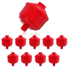 Luckyhigh 617256170281 10 Pcs Disposable Spray Filters Paint Filter 1/4 Inch Threads Mini Air Water