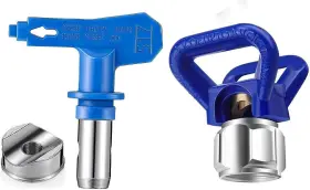 Lujchicy 717326524829 Spray Tip Nozzle And Guard 517 Airless Paint Sprayer Tips For