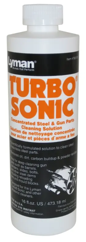 7631707 Lyman Turbo Sonic Gun Parts Cleaning Solution 16oz