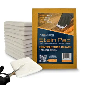 Makrs 850036523062 M Krs Stain Pad Cut-to-size Wood Applicator For Woodworking. Micr