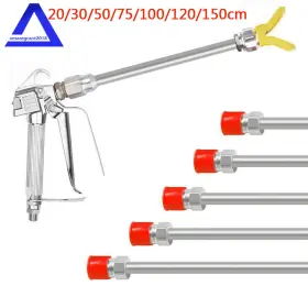 Amz35518 Marddpair 3600psi Airless Paint Spray Sprayer Gun Nozzle Hose Extension Pole Guard Rod Us