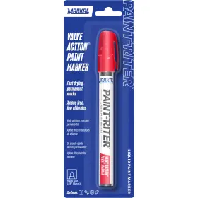 5007261 Markal Paint-riter Valve-action Red Liquid Paint Marker Model# 96863