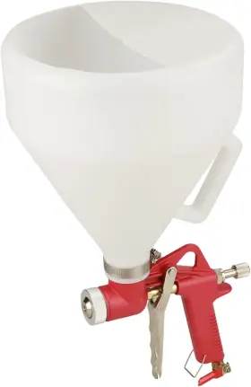Marukio40368xvgtn Marukio 6l Ceiling Wall Texture Air Spray Gun Drywall Render Plaster Dark Red White