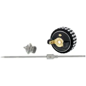 Master Airbrush 840234501597 1.8 Mm Needle Fluid Nozzle And Air Cap Set Only - Fits Elite Series P
