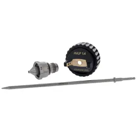 Master Airbrush 848849068214 1.4 Mm Needle Fluid Nozzle And Air Cap Set Only - Atomizing Fits A Maste