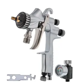 Master Airbrush 848849099607 Elite High-performance Pro-55 Series Hvlp Pressure Feed Spray Gun With