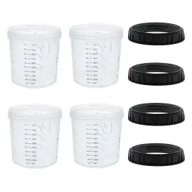 Mps-16604 Master Airbrush Paint System Mps 4 Pack Set Of Standard Size 20 Ounce 600ml Hard Cu