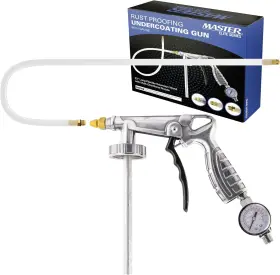Ug8707 Master Airbrush Elite Air Rust Proofing And Undercoating Gun With Gauge - 22 Inch Long Flexi