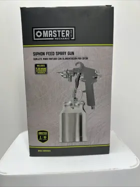 239005 Master Mechanic 052088090305 Siphon Feed Spray Gun -239005