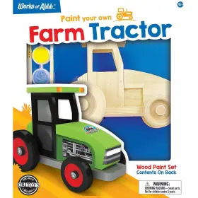 Masterpieces Puzzle Company Inc 705988219016 Farm Tractor Wood Craft And Paint Kit