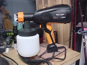 Js-hh15a Mertek Paint Sprayer Gun Airless Home Outdoor Wall Handheld Spray Meterk