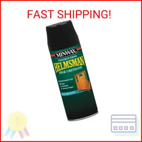 Minwax 027426332553 Helmsman Spar Urethane Aerosol Spray 11.5 Ounce Satin Packaging May Va