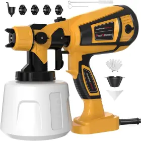 1000w Mirrorzone Cn-1h Paint Sprayer Tool High Power Electric Spray Gun Easy To Gold
