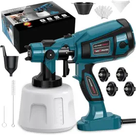 1000w Mirrorzone Cn-1l Paint Sprayer High Power Electric Spray Gun With Adjustable