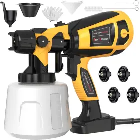 Cn-6000ma Mirrorzone Paint Sprayer Tool 1000w High Power Electric Spray Gun Easy To Clean Fo