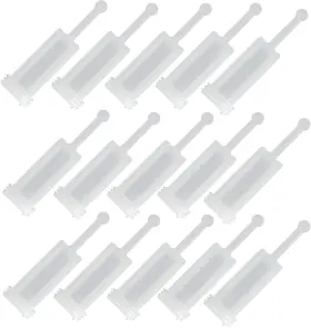1036w Mollensiuer 20pcs Plastic Paint Filter Gravity Spray Strainers Fine White