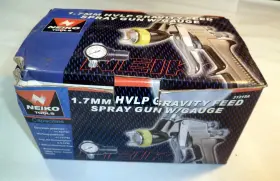 Neiko 837013312147 Spray Paint Gun Hvlp With Gravity Feed 1.7mm