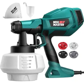 Nsg0110-us500-1 Neu Master Paint Sprayerelectricspraypaintgun 1200ml Container/4 Nozzles/3 Pa