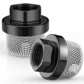 Hl-nuanchu-4338 Nuanchu 2 Pcs Hose Inlet Strainer Filter Suction Garden Screen
