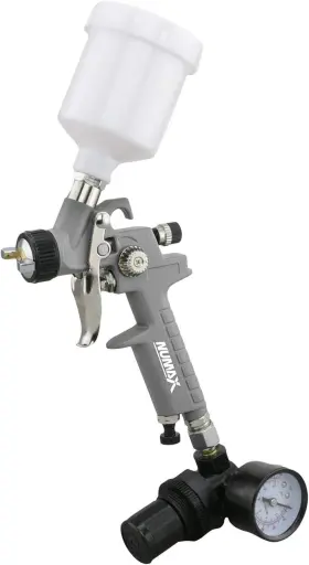 Sps-08 Numax Sps08 Pneumatic 0.8 Mm Tip 0.8mm 125cc Cup Black Grey White