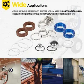 Nvqp-1787 Nv-auto Replacement 249123 Pump Repair Packing Kit For Airless Paint Sprayer 7900