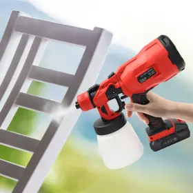 Q0p-cx33-380 Ocasami 800ml Hvlp Paint Sprayer Handheld 120w Electric Spray Gun Tools 3 Patterns