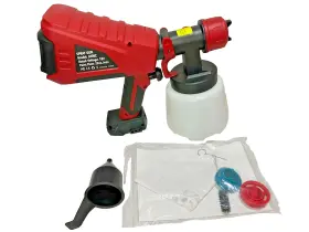 Jh09z Ougesh Cordless Paint Sprayer For Milwaukee 18v Battery Airless Electric No