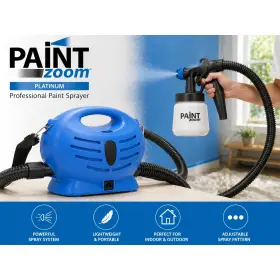 90pz03pz01 Paint Zoom Platinum Electric Hvlp Sprayer System Blue