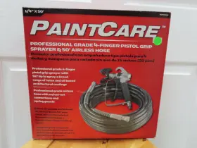 Acpc001gh Paintcare Pro Grade 4 Finger Pistol Grip Sprayer And 50ft Airless Hose