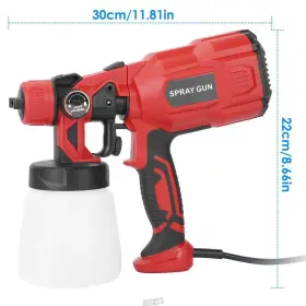 Gpct2916 Paintmax 731716342114 Handheld Paint Sprayer 1000ml Red