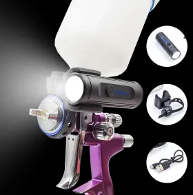 Sgl-01 Pangsing & Nan 600 Lumen Lightrechargeable Lightweight Spray Gun Light Natural Illum