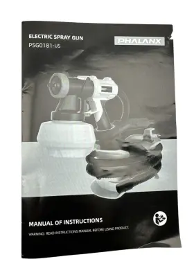 Psg0181-us Phalanx Electric Hvlp Paint Spray Gun Ob