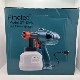 Gt-1288 Pinotec Gt1288 Paint Sprayer High Power Hvlp Spray Gun Copper Nozzles Projects