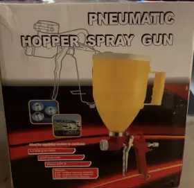 4630 Pneumatic Homax Pro Texture Ii Spray Gun And Hopper