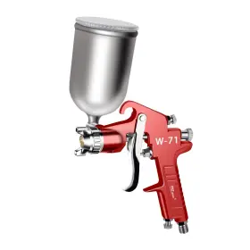 Pntgreen 605621357962 Hvlp Spray Gravity Feed With 400cc Aluminum Swivel Cup 1.5mm Nozzle Prof